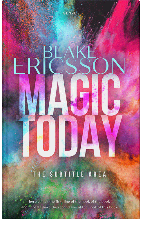 Front view of Premade Self-Improvement & Self-Help Book Cover - Tapestry