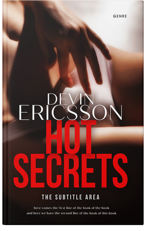 Front view of Premade Erotica Book Cover - Coffee Bean