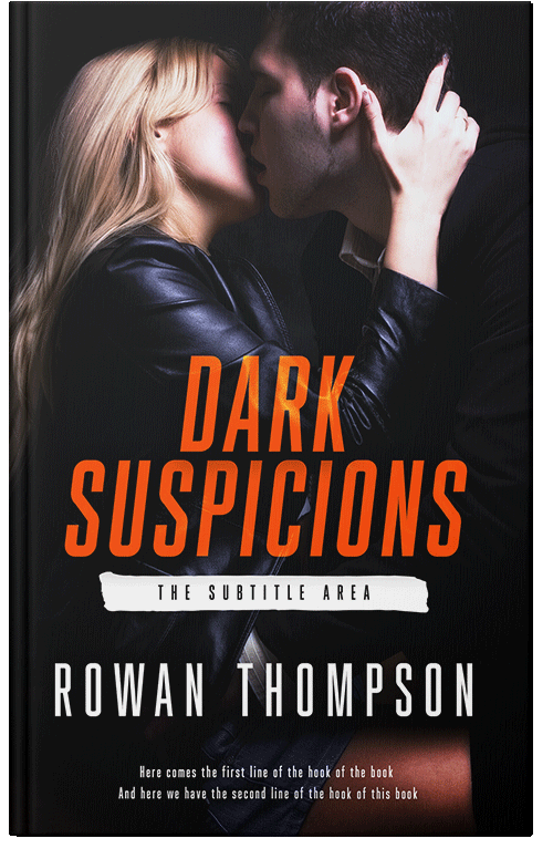 Front view of Premade Erotica Book Cover - Copperfield