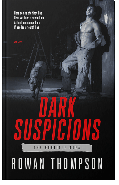 Front view of Premade Erotica Book Cover - Contessa