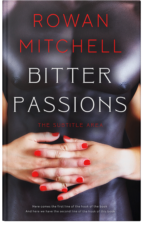 Front view of Premade Erotica Book Cover - Cashmere