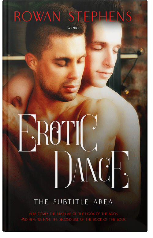 Front view of Premade Erotica Book Cover - Whiskey