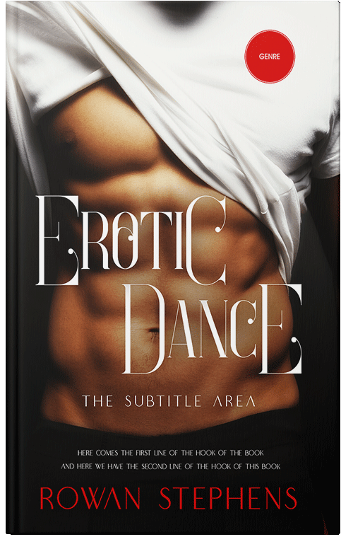 Front view of Premade Erotica Book Cover - Coffee Bean