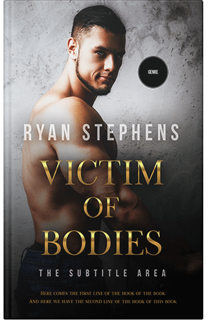 Premade Book Cover Swirl