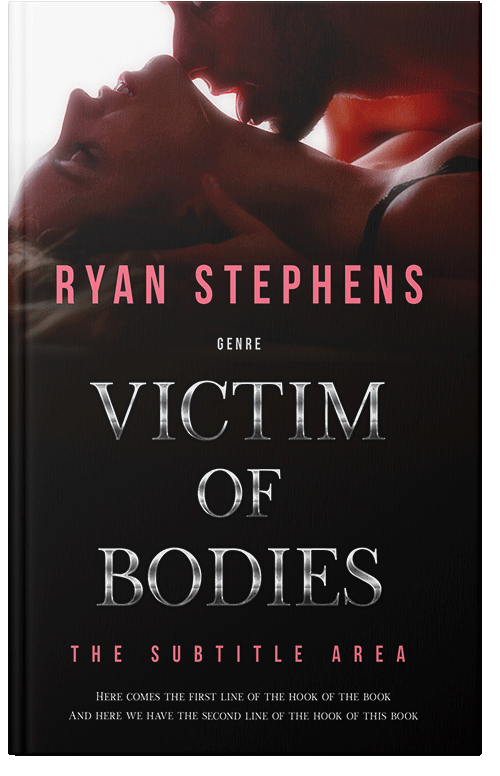 Front view of Premade Erotica Book Cover - Asphalt