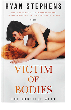 Pre Made Book Cover Dawn Pink