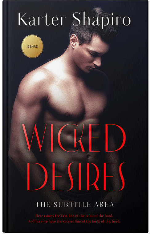 Front view of Premade Erotica Book Cover - Contessa