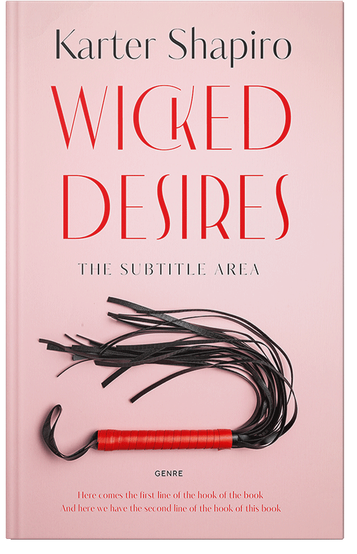 Front view of Premade Erotica Book Cover - Azalea