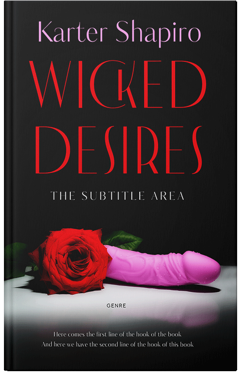 Front view of Premade Erotica Book Cover - Charm