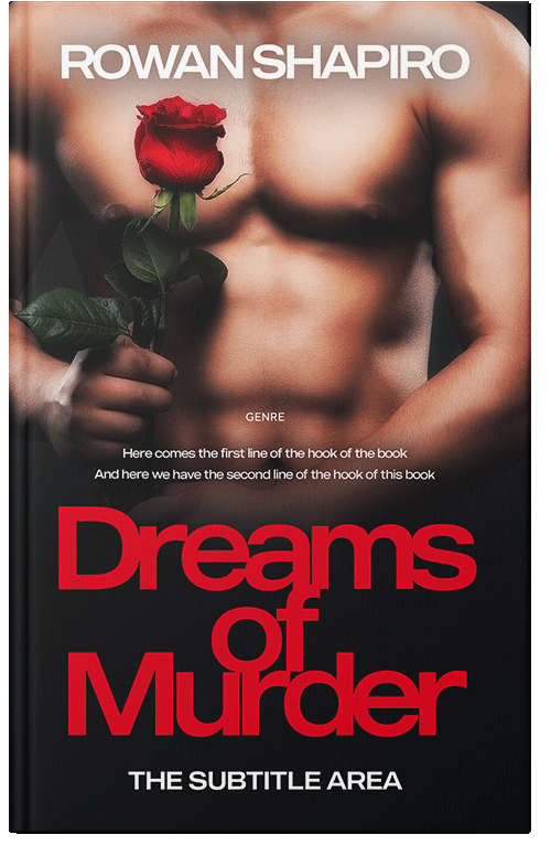 Front view of Premade Erotica Book Cover - Cocoa Brown