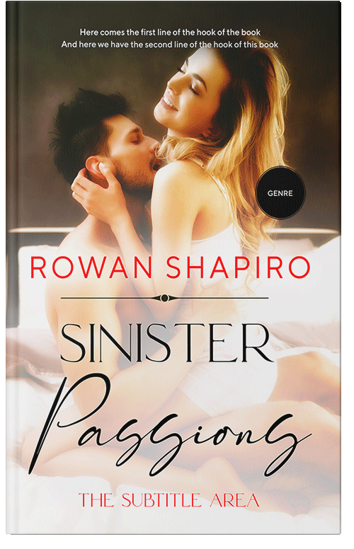 Front view of Premade Erotica Book Cover - Albescent White