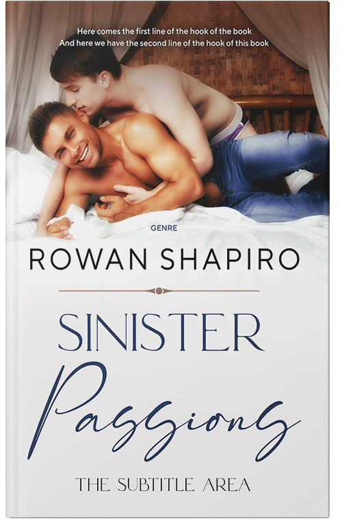 Front view of Premade Erotica Book Cover - Pampas