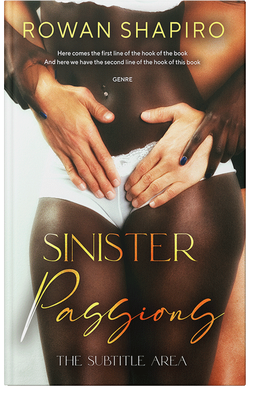 Front view of Premade Erotica Book Cover - Calico