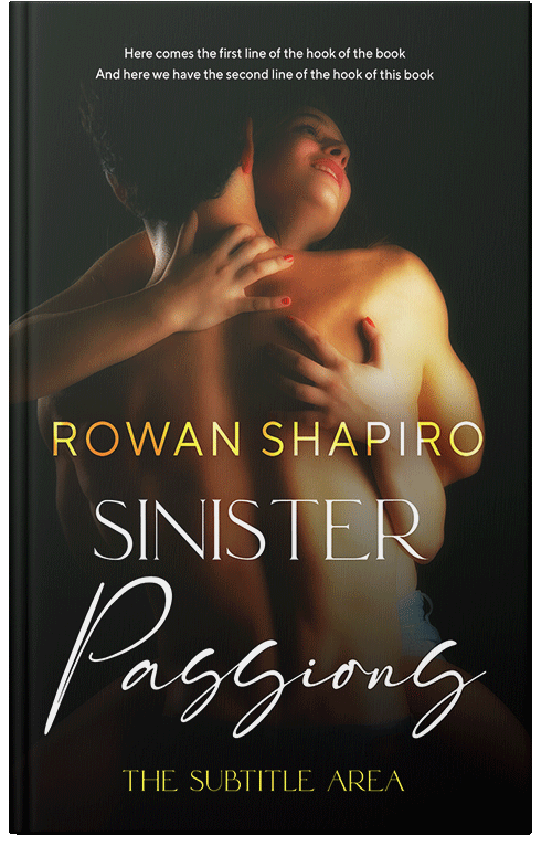 Front view of Premade Erotica Book Cover - Twine