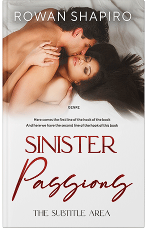 Premade Book Cover Tan