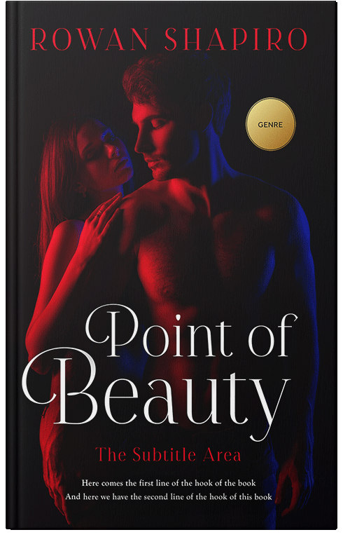 Front view of Premade Erotica Book Cover - Asphalt