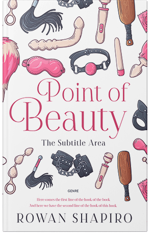 Premade Book Cover Gun Powder