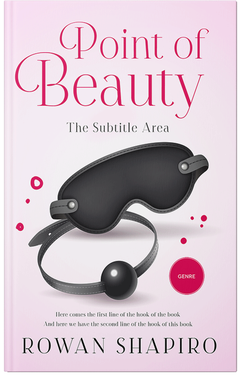 Front view of Premade Erotica Book Cover - Ship Gray