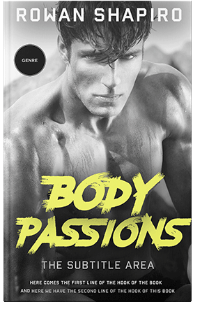 Pre Made Book Cover Foggy Gray