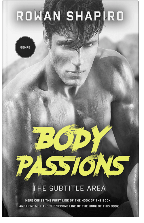 Front view of Premade Erotica Book Cover - Foggy Gray