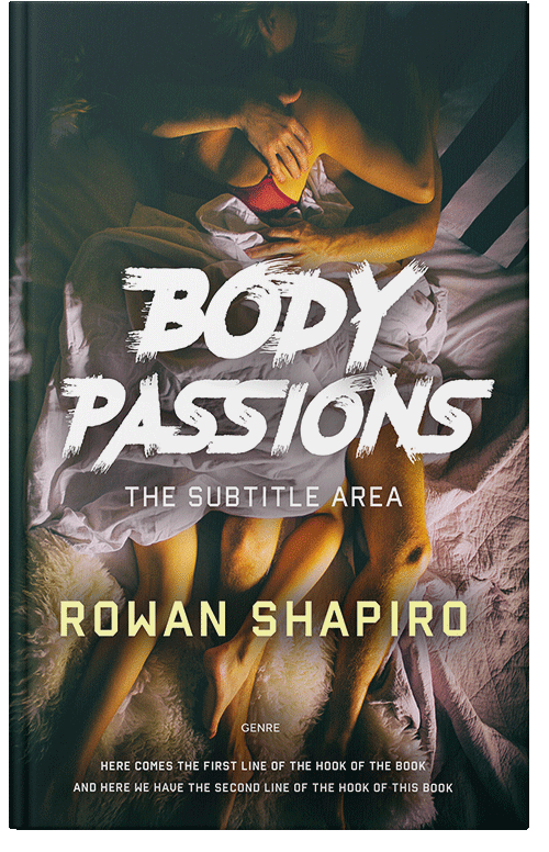 Front view of Premade Erotica Book Cover - Heavy Metal