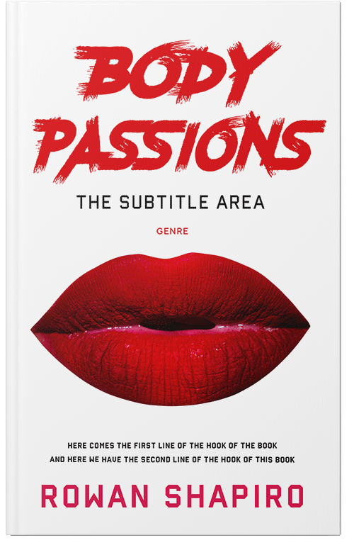 Front view of Premade Erotica Book Cover - Monza