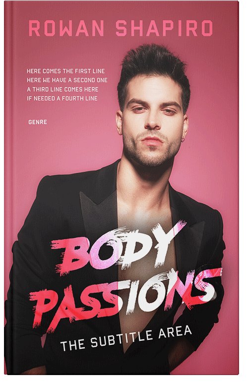 Front view of Premade Erotica Book Cover - Cod Gray