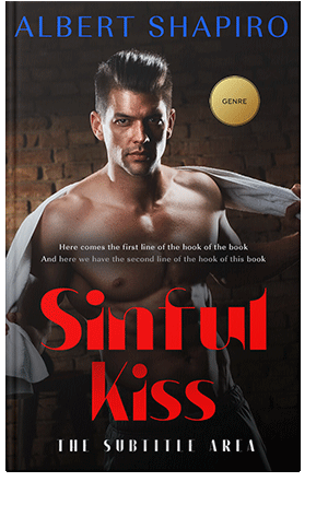 Pre Made Book Cover Chestnut Rose