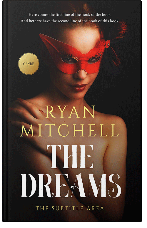 Front view of Premade Erotica Book Cover - Coffee Bean