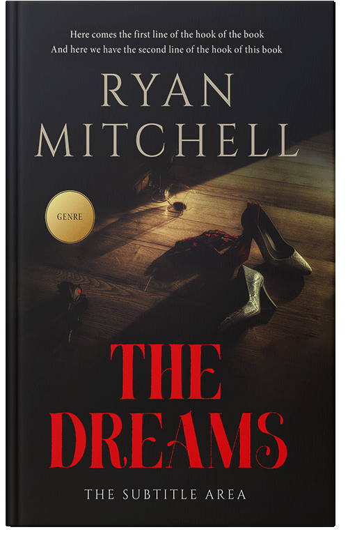 Front view of Premade Erotica Book Cover - Cod Gray