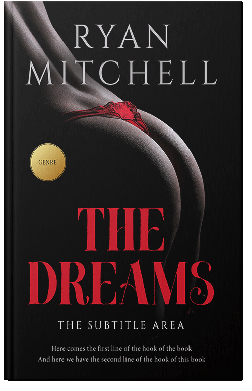 Front view of Premade Erotica Book Cover - Fuzzy Wuzzy Brown