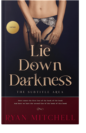 Pre Made Book Cover Antique Brass