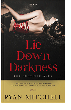 Pre Made Book Cover Calico