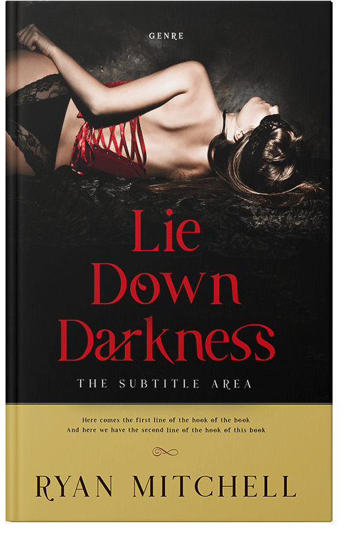 Front view of Premade Erotica Book Cover - Calico