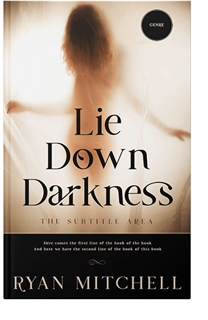 Pre Made Book Cover Night Rider