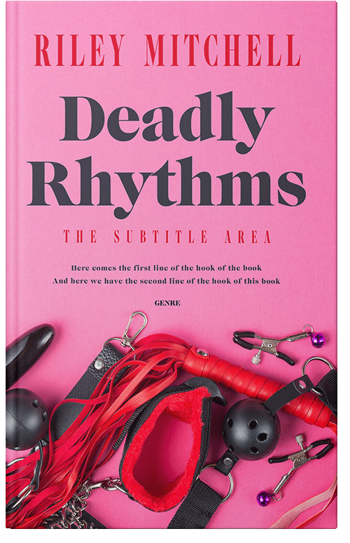 Front view of Premade Erotica Book Cover - Persian Pink