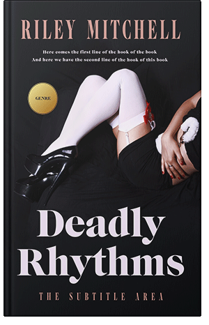 Premade Book Cover Wafer