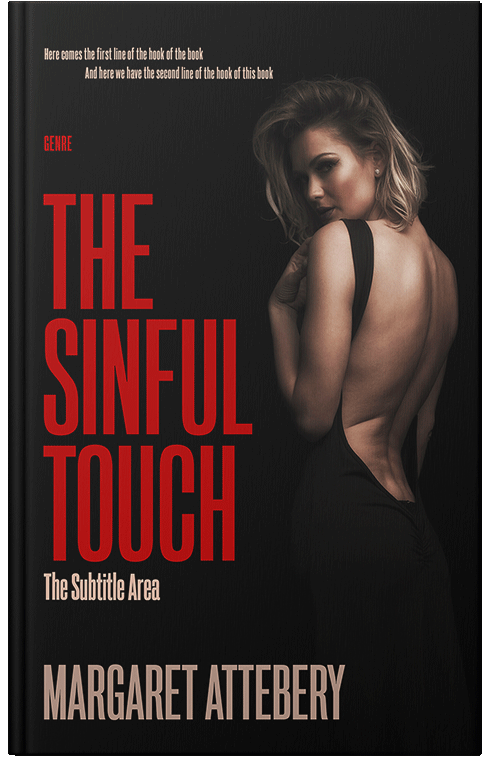 Front view of Premade Erotica Book Cover - Cod Gray