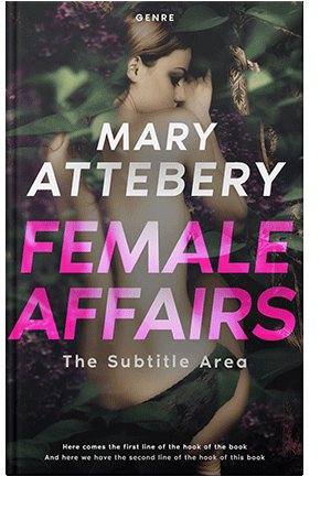 Pre Made Book Cover Can Can