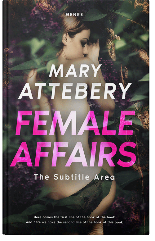 Front view of Premade Erotica Book Cover - Can Can