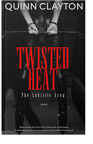 Pre Made Book Cover Cod Gray