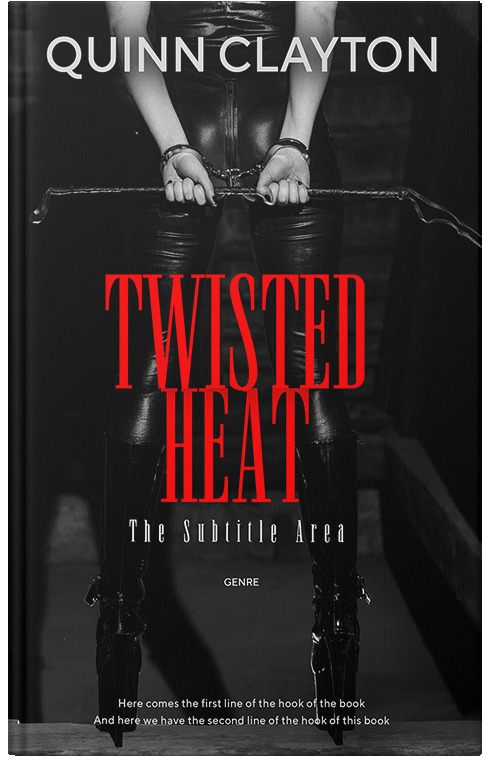 Front view of Premade Erotica Book Cover - Cod Gray