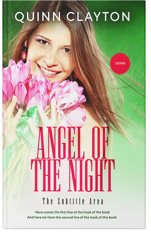 Front view of Premade Teen & Young Adult Book Cover - Thatch Green