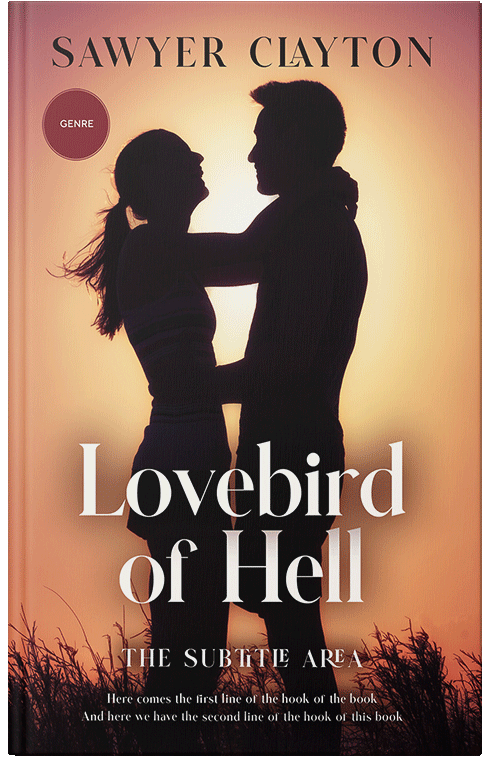 Front view of Premade Romance Book Cover - Night Rider