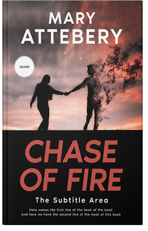 Front view of Premade Romance Book Cover - My Pink