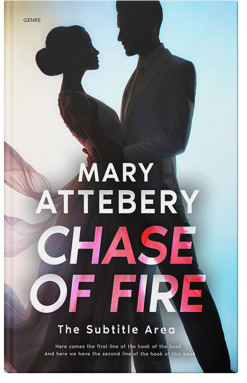 Front view of Premade Romance Book Cover - Thunder