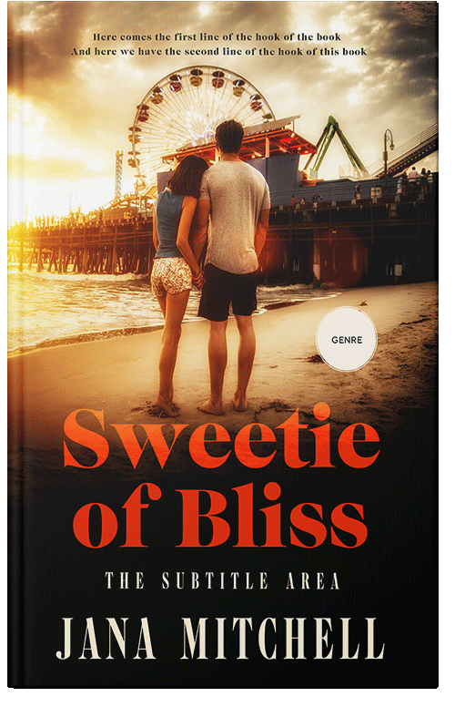 Front view of Premade Romance Book Cover - Asphalt