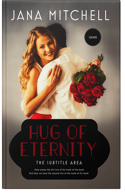 Front view of Premade Romance Book Cover - Tumbleweed