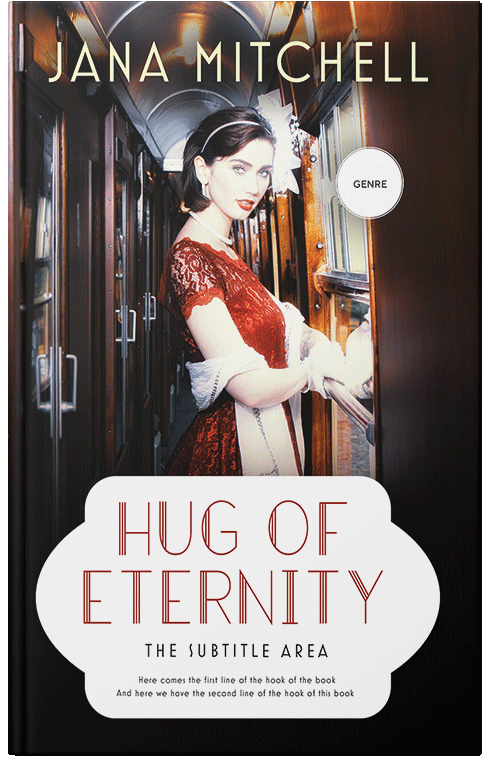 Front view of Premade Historical Book Cover - Akaroa