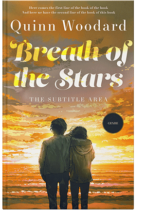 Pre Made Book Cover Copper